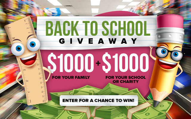 Back To School Giveaway!