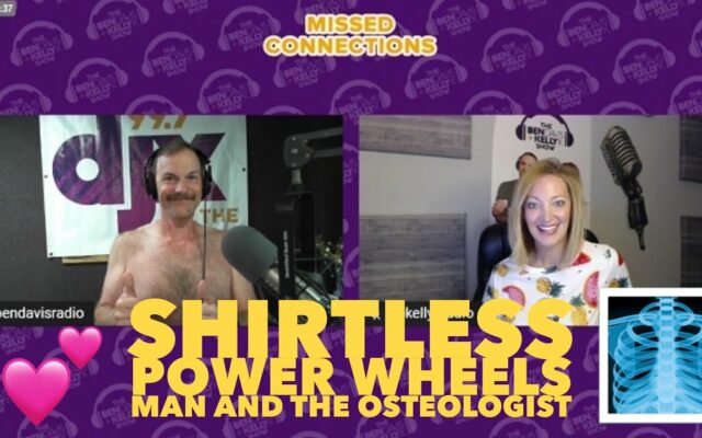 Missed Connections: Shirtless Power Wheels Man & The Osteologist