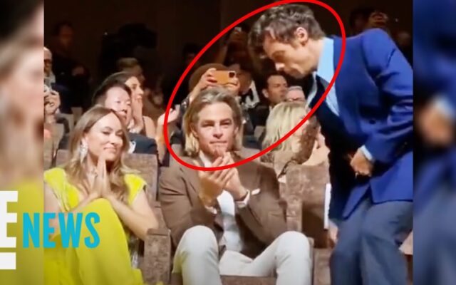 The Internet Thinks Harry Styles Spit On Chris Pine