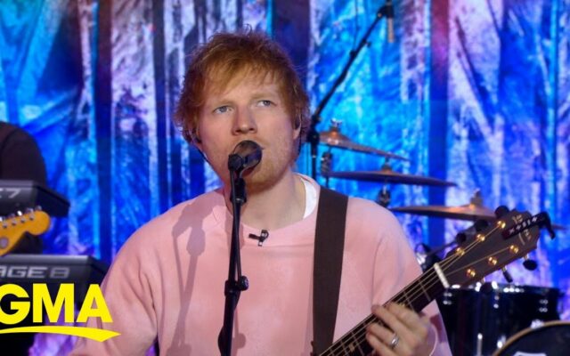 Ed Sheeran Talks Tour And Plays ‘Ask Me Anything’