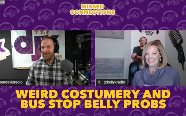Missed Connections: Weird Costumery and Bus Stop Belly Probs