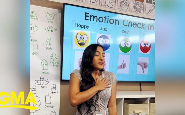 Kindergarten Teacher’s ‘Emotion Check-In’