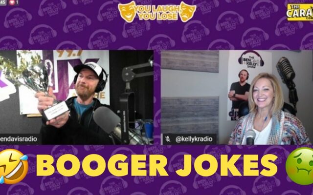 You Laugh You Lose: Booger Jokes