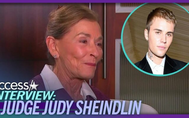 Judge Judy Thinks Justin Bieber Is Afraid Of Her
