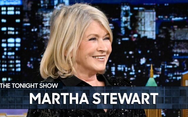 Martha Stewart Reveals Her Younger Celebrity Crush