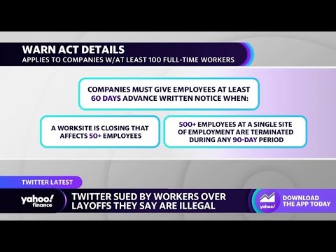 Twitter Employees Sue After Mass Layoffs