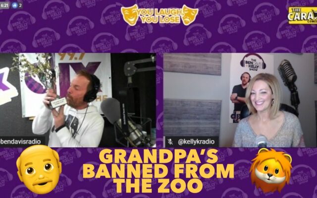 You Laugh You Lose: Grandpa's Banned From The Zoo