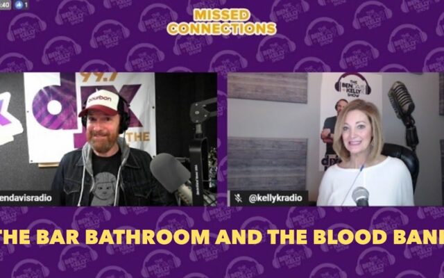 Missed Connections: The Bar Bathroom and The Blood Bank