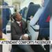 Photo Captures Flight Attendant Comforting A Scared Passenger