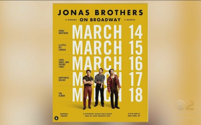 Jonas Brothers Will Play Their Entire Albums Over 5 Shows In NYC