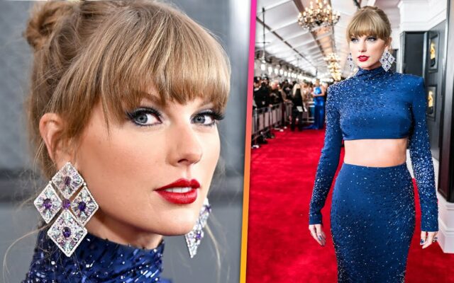 Taylor Swift Wore Earrings Worth $3M To The GRAMMYs