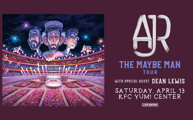 <h1 class="tribe-events-single-event-title">AJR “The Maybe Man Tour”</h1>