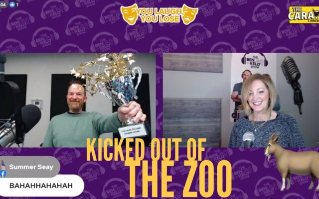 You Laugh You Lose: Kicked Out Of The Zoo