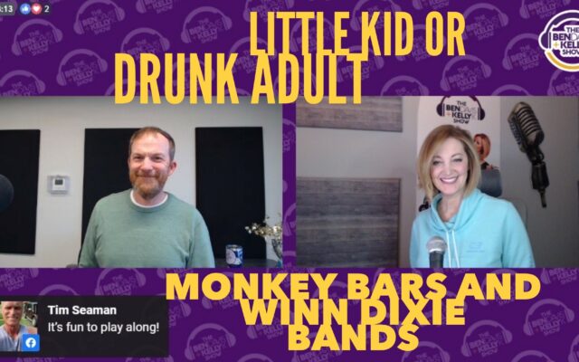 Little Kid Or Drunk Adult: Monkey Bars and Winn Dixie Bands